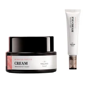 Miracle Youth Line Bundle Face Moisturizer   Eye Cream, Retinol Line