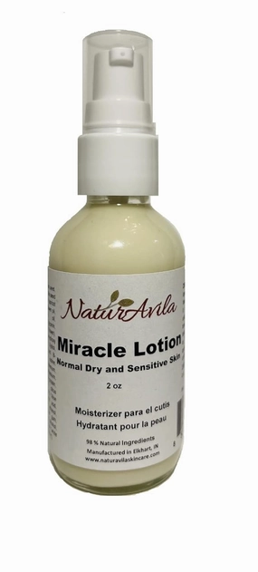 Miracle Lotion for Normal Dry and Sensitive Skin 2 Oz.