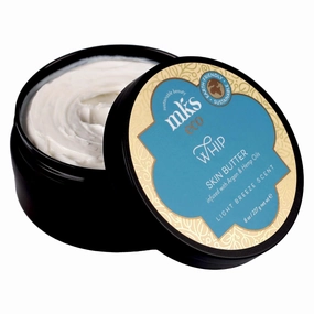 MKS eco Whip Skin Butter - 8 oz - Total Body Moisturizer - Moroccan Argan Oil, Hemp Seed Oil, Jojoba Oil, Shea Butter - Vegan & Cruelty Free