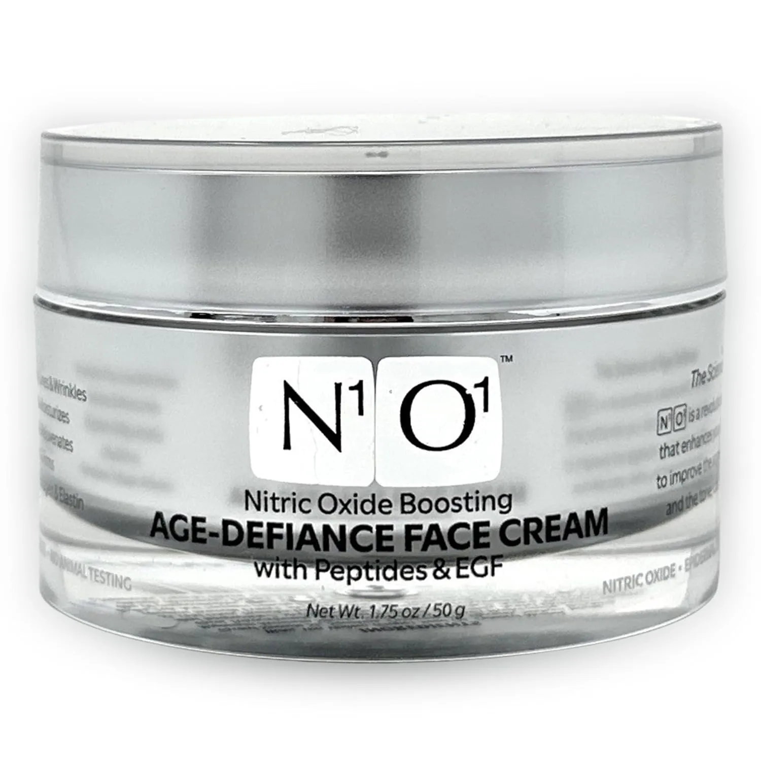 Moisturizer Face Cream - Day & Night Face Moisturizer with Nitric Oxide, Peptide Complex, Epidermal Growth Factor - Tightening & Firming Skin Care Products for Wrinkles, Dark Spots - 1.75 oz.