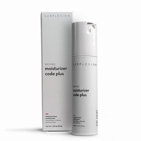 Moisturizer Code Plus, Restorative Facial Cream with Ceramides and Hyaluronic Acid, Post-Procedure Recovery Formula, 1.76 oz