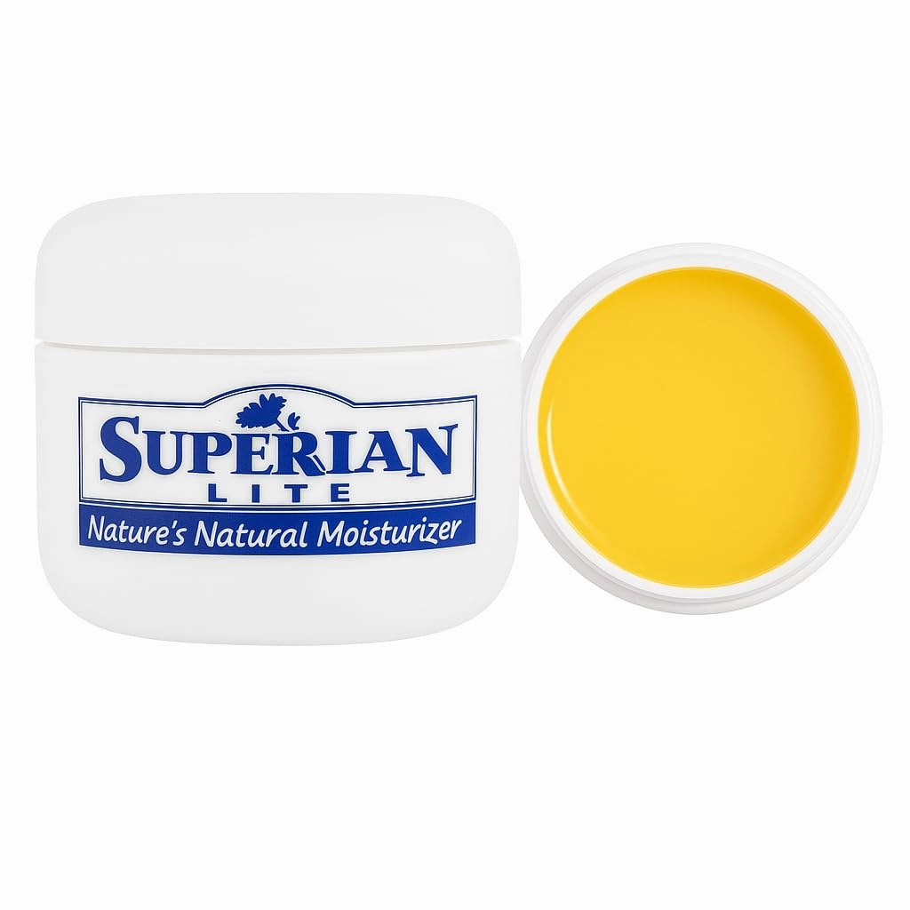 Moisturizer Lanolin Cream 1 oz with Jojoba Oil for Hot, Dry & Cold Weather - Lightweight Creamy Formula with Medical-Grade Lanolin & Jojoba Oil - Moisturizer for Hands, Feet, Body, and More