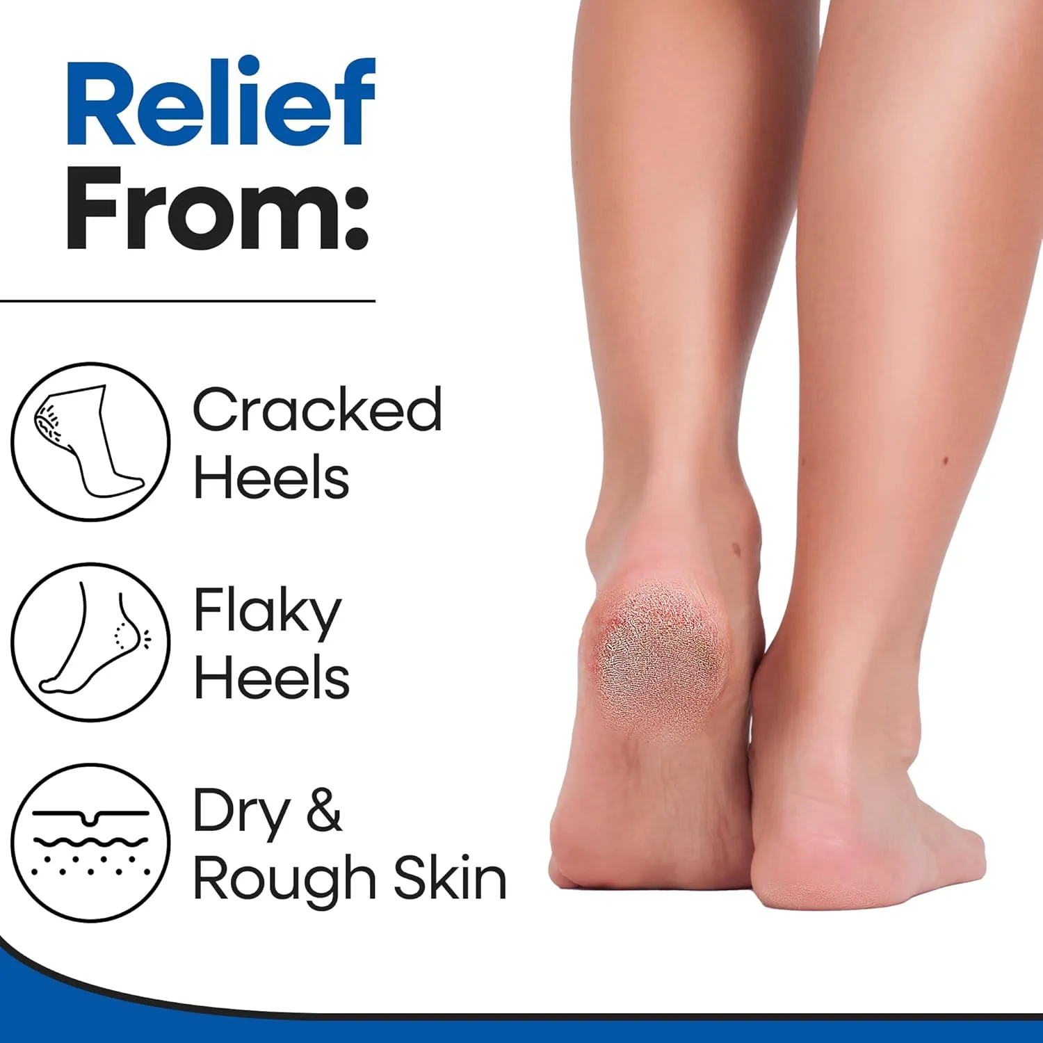 Moisturizing Socks for Women & Men | Aloe Vera Cracked Heel Treatment | Foot Callus Remover | Aloe Socks for Cracked Heels & Dry Cracked Feet (3 Pairs, Fits Most)