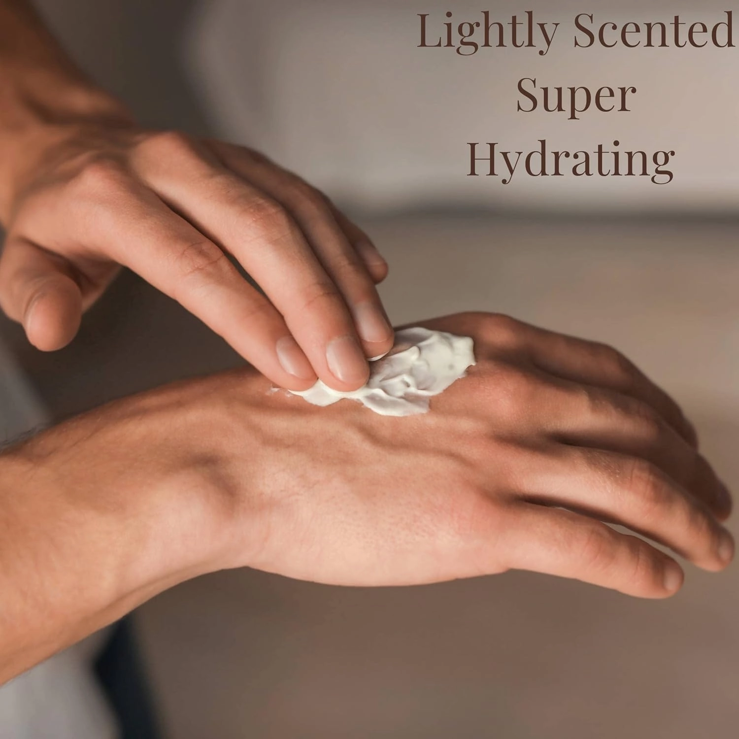 Moisturizing Hydrating All-Natural Body Butter, Nourishing Ultra-Light Dry Skin Formula with Organic Ingredients for Women and Men (Oakmoss & Sandalwood)
