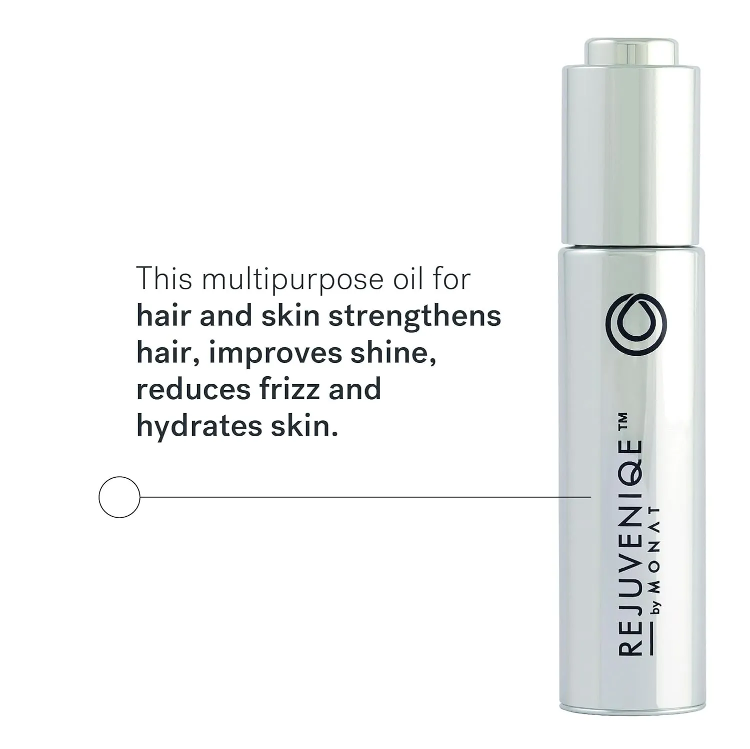MONAT REJUVENIQE Oil – Multipurpose Hair & Skin Treatment - 13  Natural Plant and Essential Oils – Hydrates, Strengthens, Reduces Frizz, Boosts Shine, and Provides Intense Hydration – 30ml (1.0 fl oz)