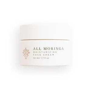 Moringa Oleifera Face Cream, Nourishing, Moisturizing, and Hydrating, Clean Ingredients, Exclusive Formula for Sensitive Skin, Lightweight, All-Natural, Non GMO, Ethically Produced, Jasmine oil scent