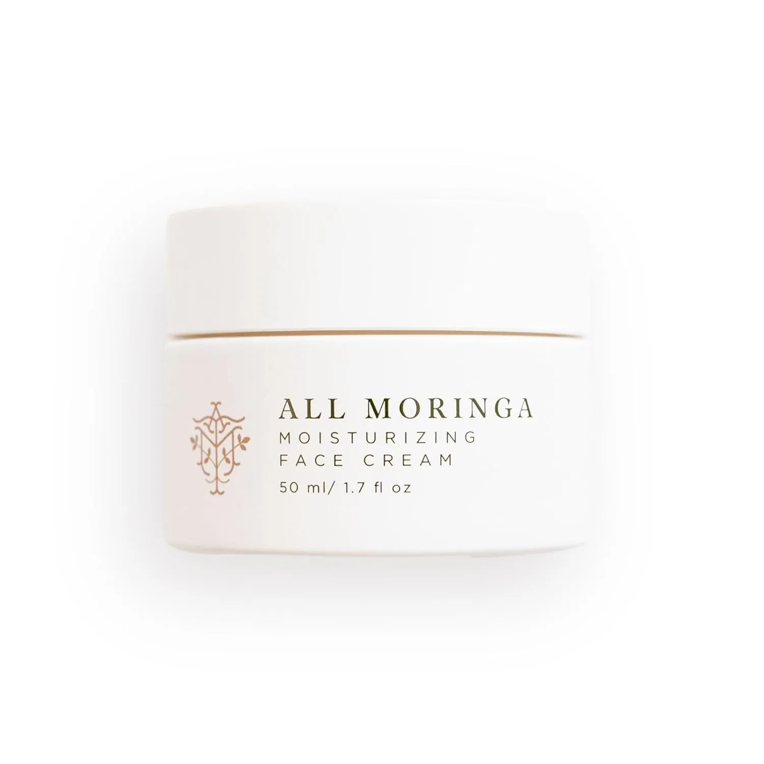 Moringa Oleifera Face Cream, Nourishing, Moisturizing, and Hydrating, Clean Ingredients, Exclusive Formula for Sensitive Skin, Lightweight, All-Natural, Non GMO, Ethically Produced, Jasmine oil scent