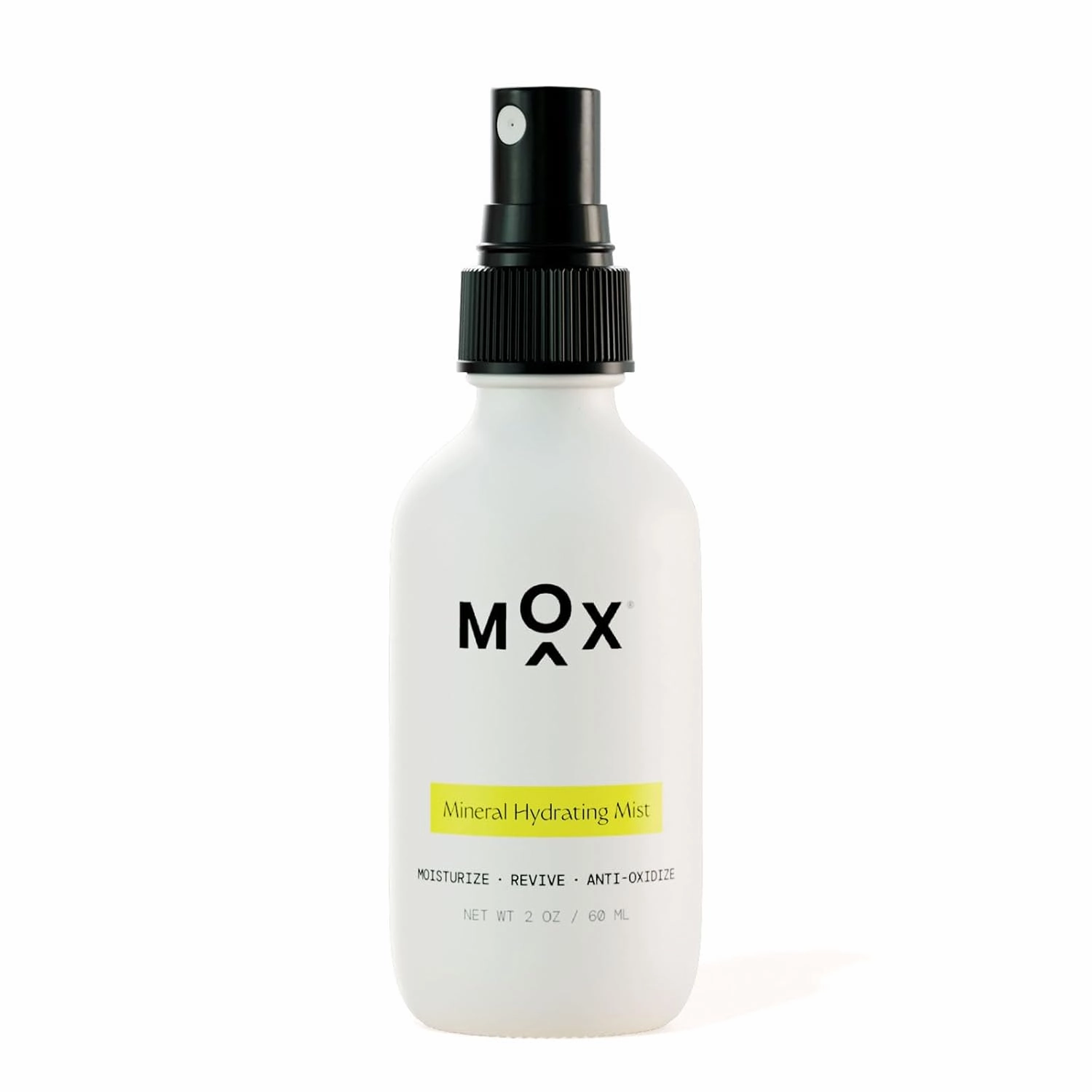 Mox Skincare Mineral Hydrating Mist (2 oz) | Electrolyte Moisturizing Spray. Hydrates & Revives Dry, Tired Skin | With Minerals and Hyaluronic Acid for Refreshing Skin Hydration.