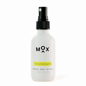 Mox Skincare Mineral Hydrating Mist (2 oz) | Electrolyte Moisturizing Spray. Hydrates & Revives Dry, Tired Skin | With Minerals and Hyaluronic Acid for Refreshing Skin Hydration.