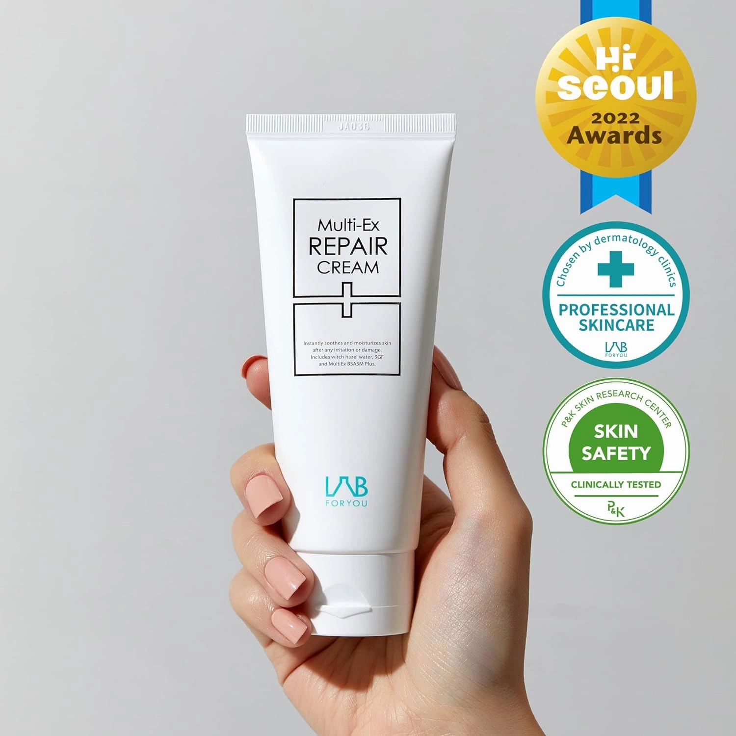 Multi-Ex Repair Cream 100ml – Korean Face Moisturizer with Niacinamide & EGF | Skin Repair Cream for Sensitive Skin | Soothing Facial Moisturizer for Women | Hydrating Moisture