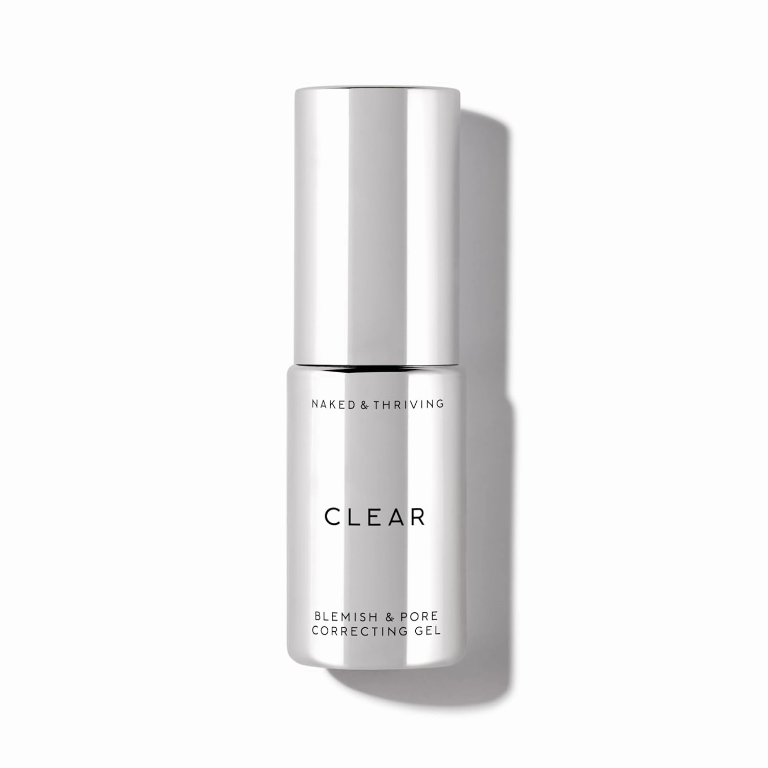 Naked & Thriving Clear Blemish & Pore Correcting Gel - Naturally-Derived With 3 Gentle Acids to Help Unblock & Cleanse: Salicylic, Shikimic, Mandelic