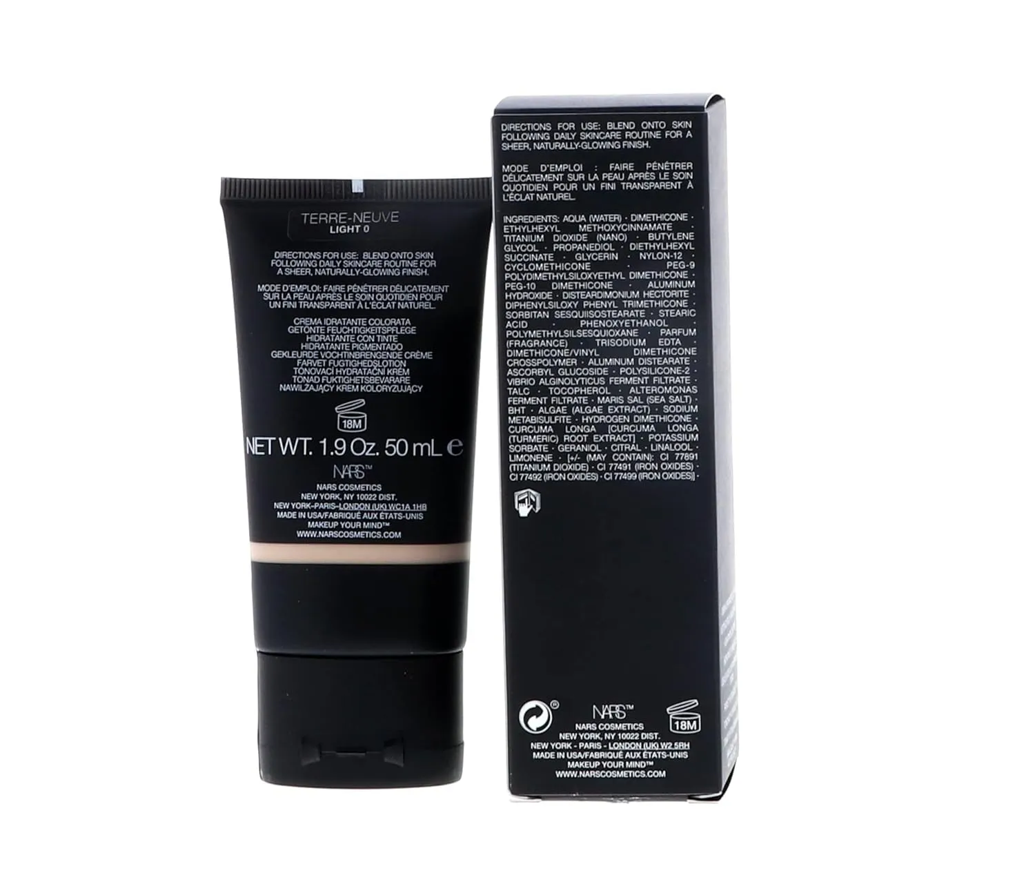 NARS Pure Radiant Tinted Moisturizer Broad Spectrum SPF 30, Terre Neuve