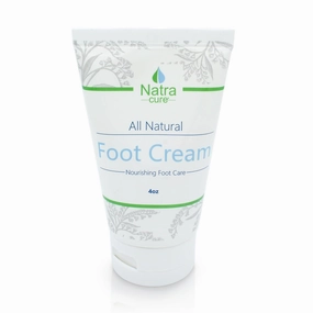 NatraCure Foot Repair Cream for Dry Cracked Heels & All Natural Foot Lotion for Dry Cracked Tired Feet Relief – Foot Moisturizer Pedicure Lotion & Foot Crack Cream for Foot Softening Treatment – 4 oz