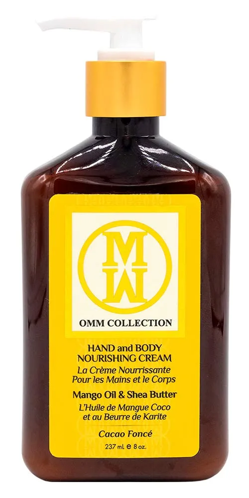 Natural Shea Mango Cacao Hand & Body Lotion - Moisturizer & Lightweight cream for Dry, Cracked Sensitive Skin - Non Greasy Super Hydration Promotes Skin Rejuventation
