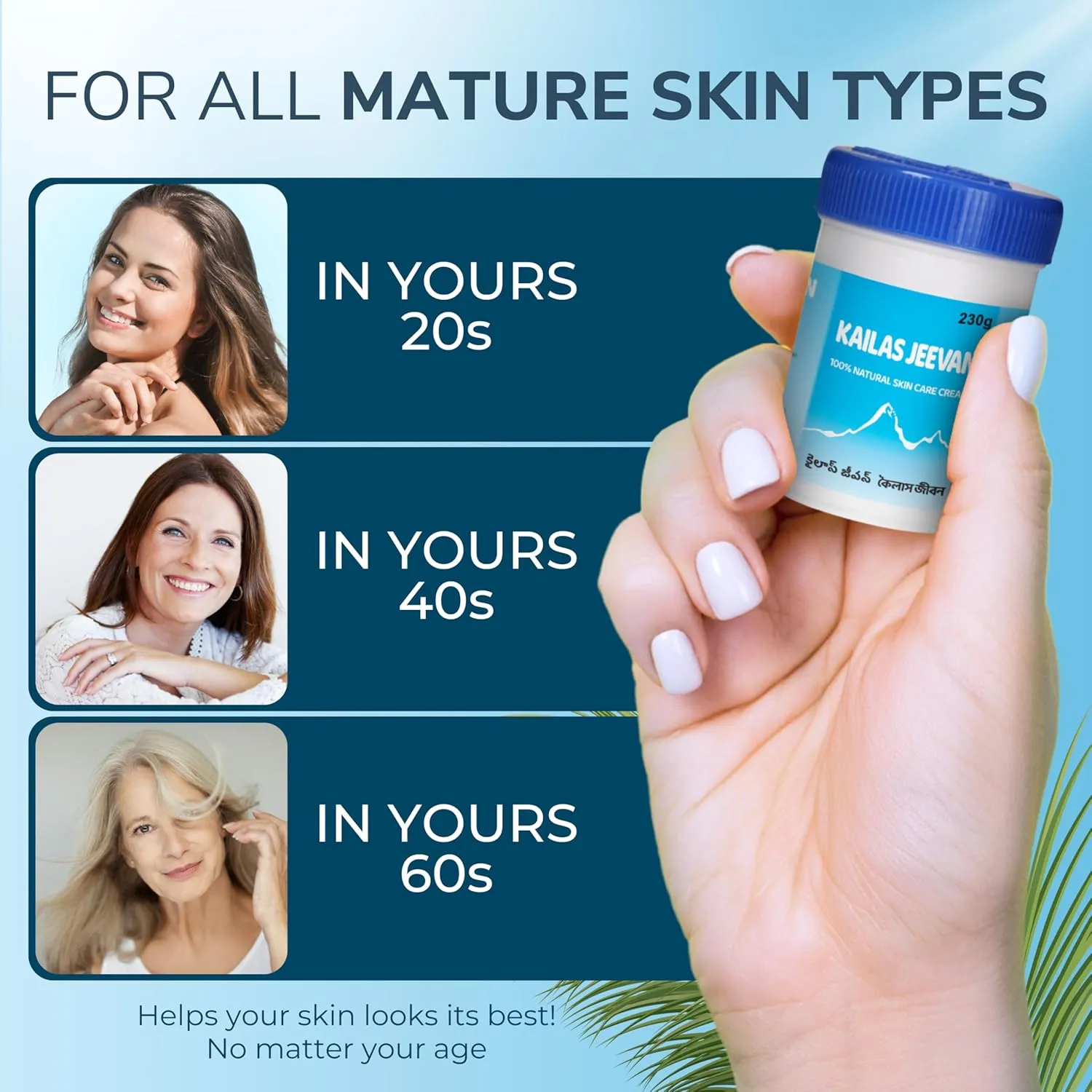 Natural Skincare Cream - Face Moisturizer for Sensitive Skin, Anti-Aging Moisturizer for Face, Extra Strength for Viral Rash and Bug Bites, Anti Itch Cream Extra Strength - 230g 1 Pack