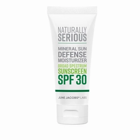 Naturally Serious | Mineral Sun Defense Moisturizer Broad Spectrum Sunscreen SPF 30, Mineral Sunscreen SPF 30, Sunscreen Moisturizer For Face, Vegan Skincare, Cruelty-Free Skincare