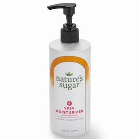 Nature's Sugar Skin Moisturizer After Wax Care - 355mL - All Natural, Vegan, and Gluten-Free to Replenish and Calm Skin - All Natural Post Wax Care