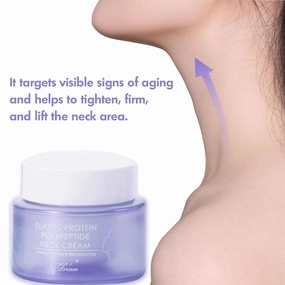 Neck Firming Cream, Tighten & Lift Neck Cream, Anti-Wrinkle Cream with Repair Complex, Anti-Aging Moisturizer for Fine Line, Sagging Skin Neck Line, Suitable for All Skin Types, 1.7OZ (1.7oz)