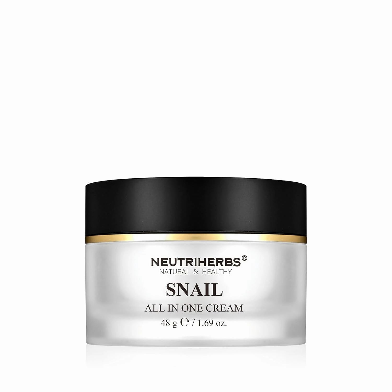 Neutriherbs Pro 10% Snail Mucin Moisturizer, Face Cream For Women & Men, 20X Concentrated Anti-Aging & Skin Repair, USA-Sourced Snail Secretion Filtrate - 1.69 oz