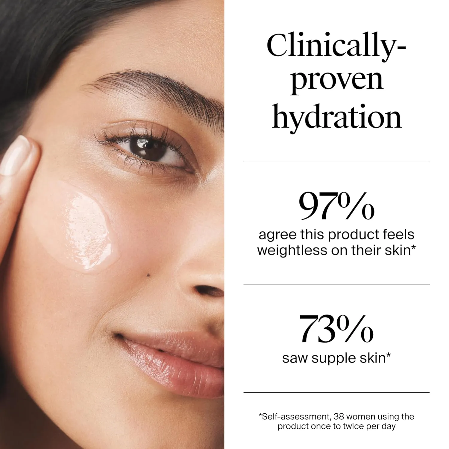 Neutrogena Hydro Boost Water Gel Face Moisturizer Refill Pod, Refill Pack of Hyaluronic Acid Moisturizer for a Refreshing Burst of Hydration & Dewy Skin, Signature Fragrance, 1.7 oz