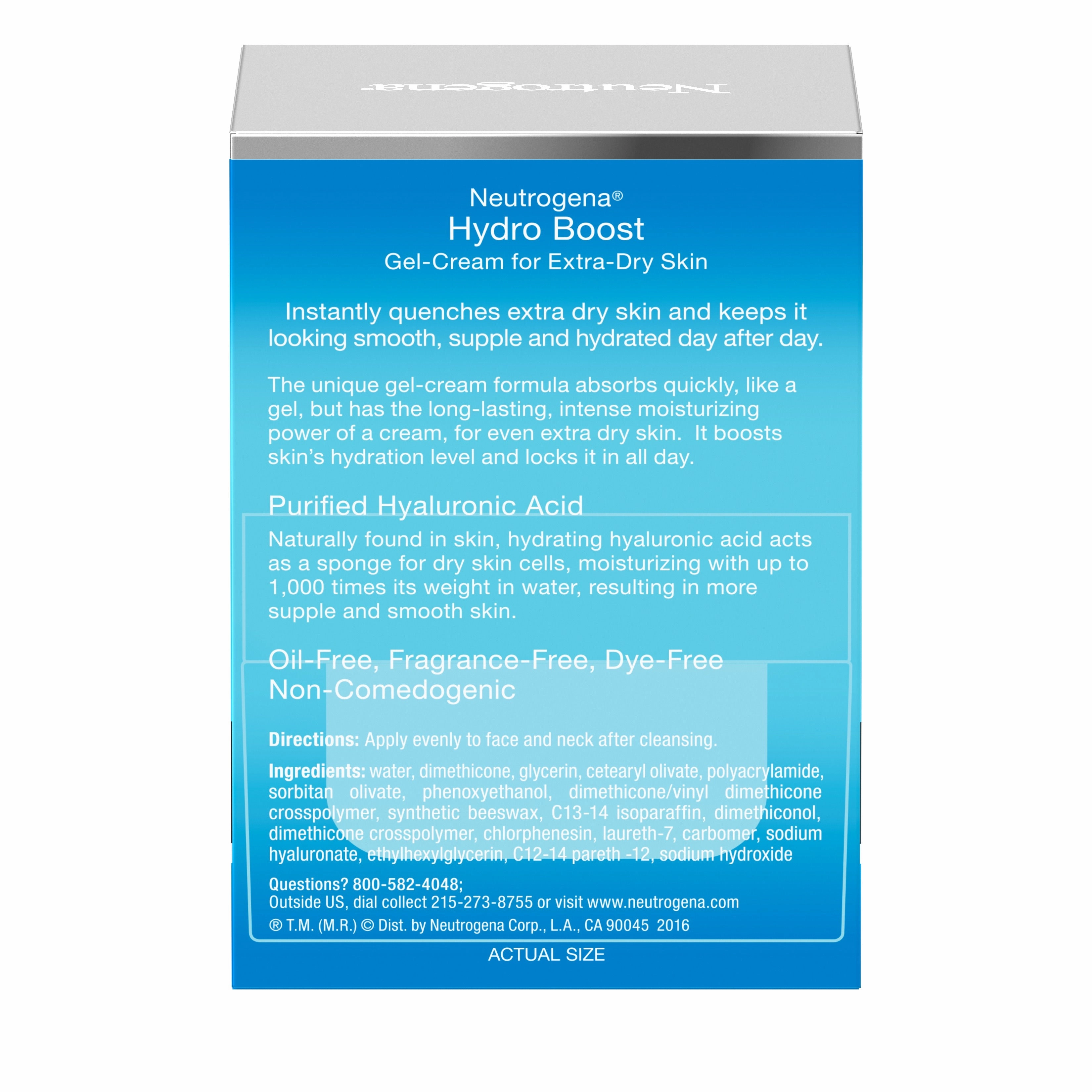 Neutrogena Hydro Boost Gel-Cream, Extra-Dry Skin
