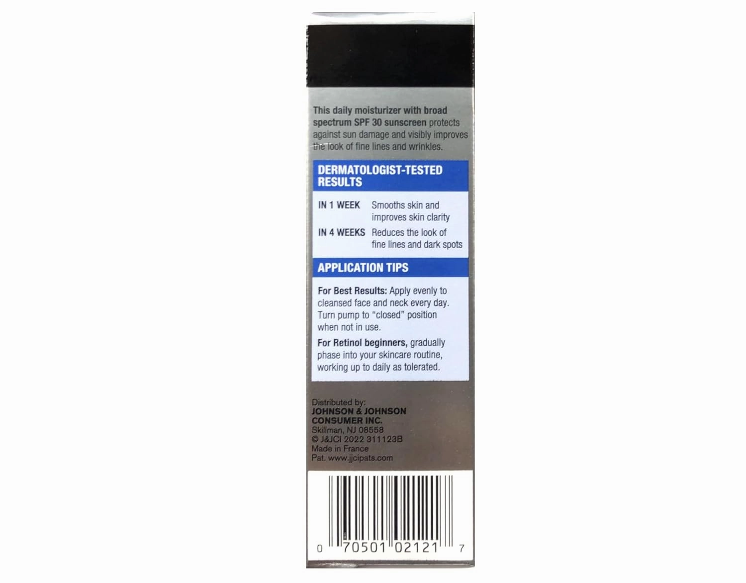 Neutrogena Rapid Wrinkle Repair Moisturizer, SPF 30 1 fl oz (29 ml)