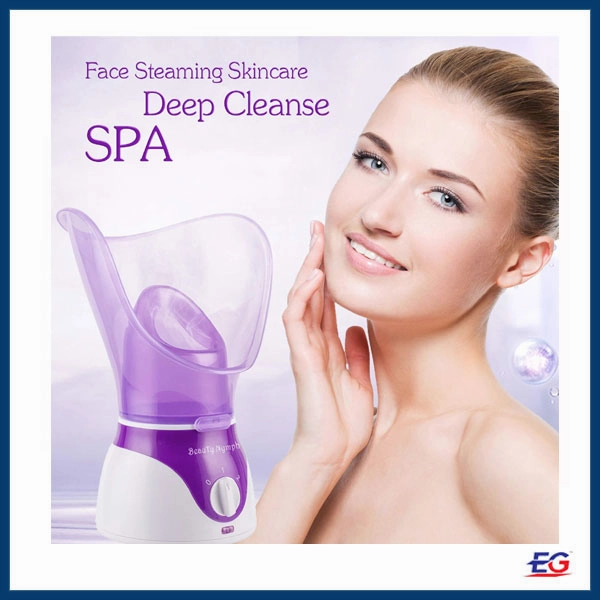 New NTFS Beauty Facial Steamer NTFS-618 Deep Cleanse Spa Moisturizing Steamer, box is distressed