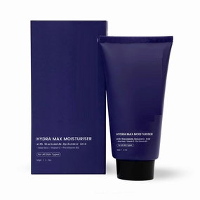 Niacinamide & Hyaluronic Acid Gel Moisturizer for Face | with Aloe Vera, Vitamin E & Pro Vitamin B5 | 48 Hours of Hydration & Oil Free | For Dry Skin, Oily Skin & Sensitive Skin | 50gm