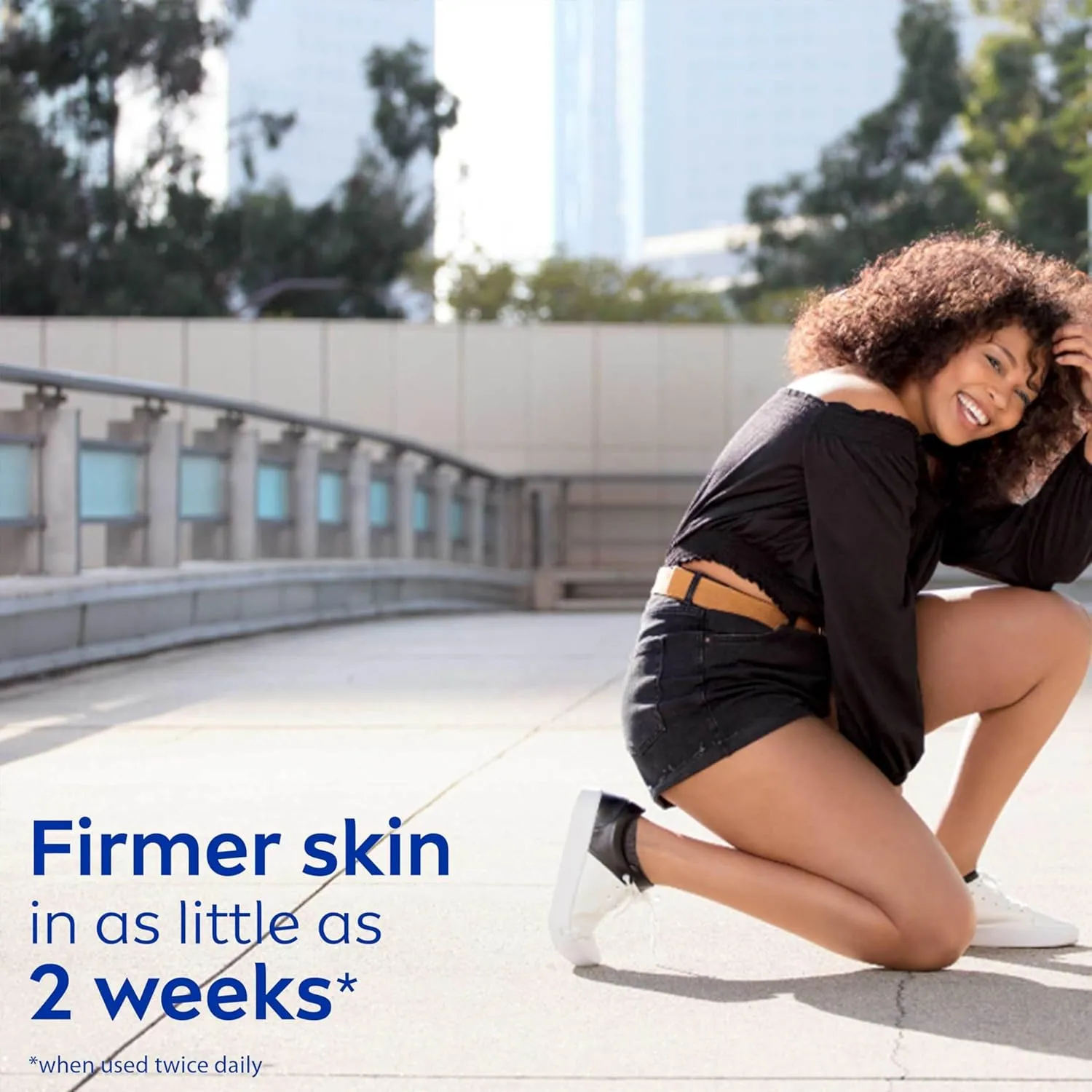 NIVEA Sheer Hydration Skin Firming Body Lotion with Q10 and Vitamin C, 72-Hour Body Moisturizer for Normal to Dry Skin, 16.9 Fl Oz Pump Bottle, Pack of 3