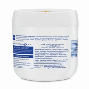 Nivea Intense Healing Cream, Moisturizing Body Cream for Dry Skin, 13.5 oz jar (Pack of 2)