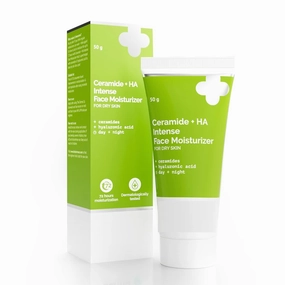 NK Ceramide   HA Intense Moisturizer Cream With Hyaluronic Acid | For Dry Skin | Repairs Dry & Dull Skin | Locks In Moisture