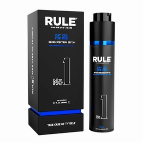 No.1 Day Gel, SPF 20, Day Gel for Men, Sunscreen, Men’s Grooming Solution for Combination & Oily Skin, 50 mL