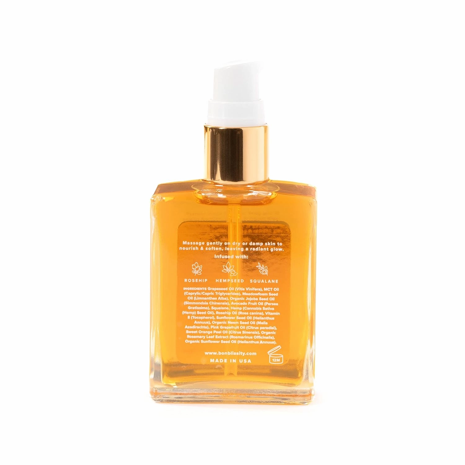 Nourishing Body Oils for Women, 2oz Travel Size - Citrus Scented Body Oil, Non-Greasy Non-Comedogenic, Vitamin E Hydrating Moisturizer for Men and Women with Dry or Sensitive Skin