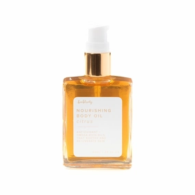 Nourishing Body Oils for Women, 2oz Travel Size - Citrus Scented Body Oil, Non-Greasy Non-Comedogenic, Vitamin E Hydrating Moisturizer for Men and Women with Dry or Sensitive Skin