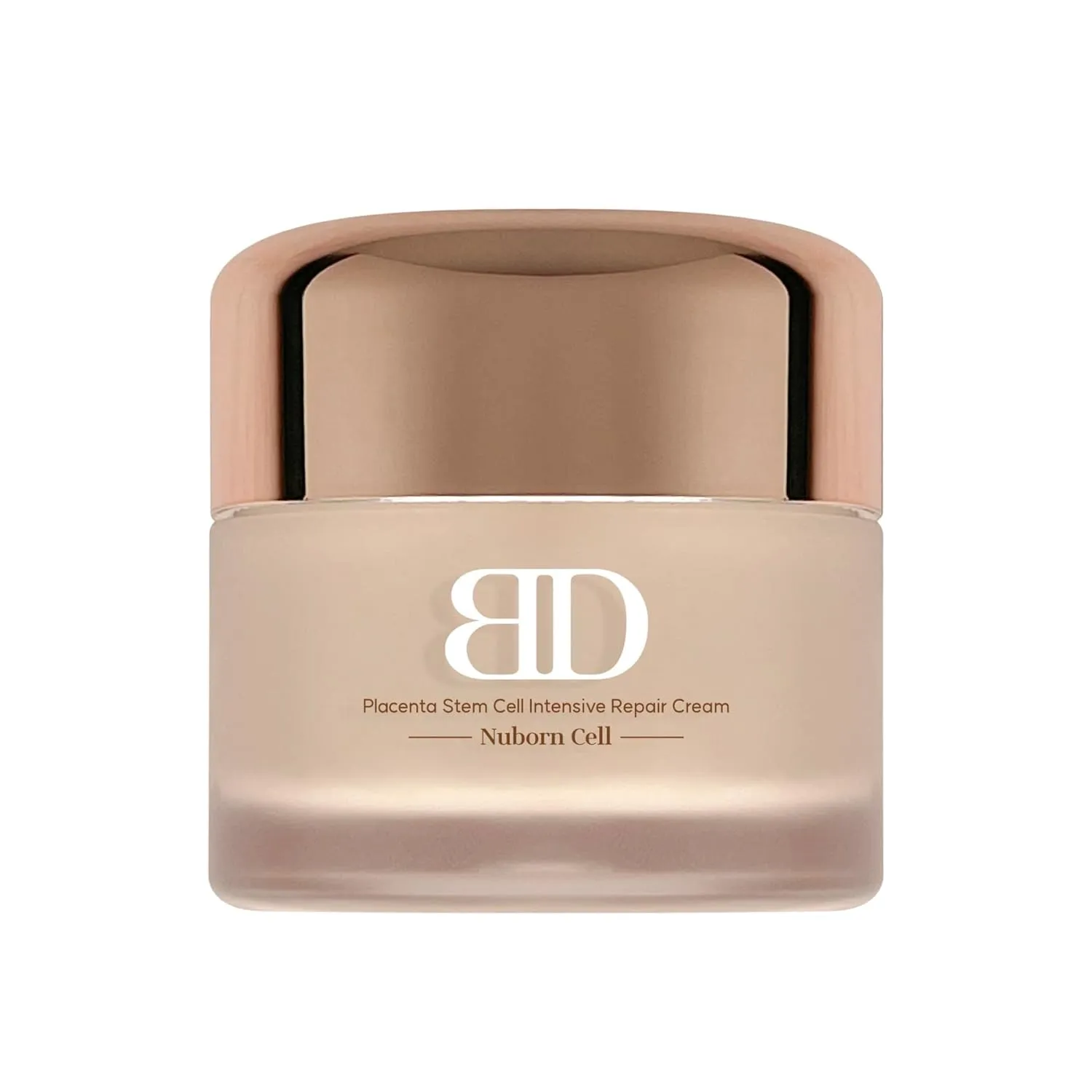 NUBORN CELL Placenta Stem Cell Intensive Cream | 47% Placental Extract Face Moisturizer for Dry Skin | Stem Cells and Dragon's Blood Extract for Luminous Glass Skin | Made In Korea 50ml