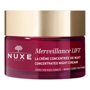 Nuxe Merveillance Lift Night Cream Face Anti-Aging Moisturizer Hydrating Care for Smoothing Fine Lines and Boosting Radiance, 1.7 Fl.Oz.