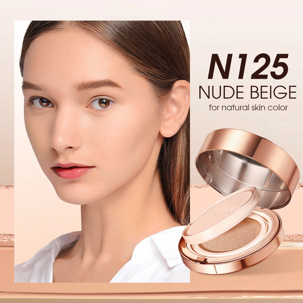 O.TWO.O 2024 New Arrival Full Coverage Cream Foundation 2-in-1 Setting Powder BB Cushion High Quality