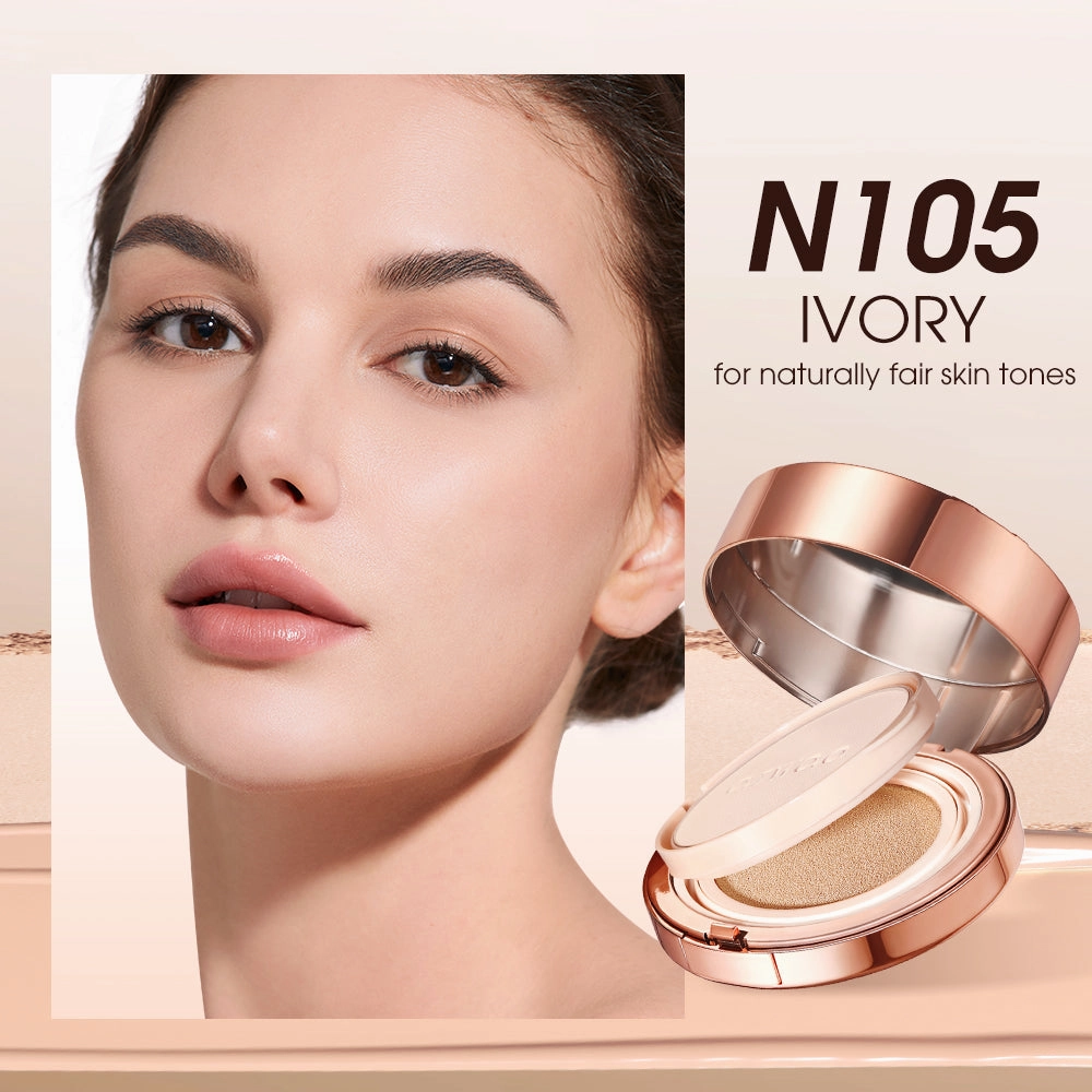 O.TWO.O 2024 New Arrival Full Coverage Cream Foundation 2-in-1 Setting Powder BB Cushion High Quality