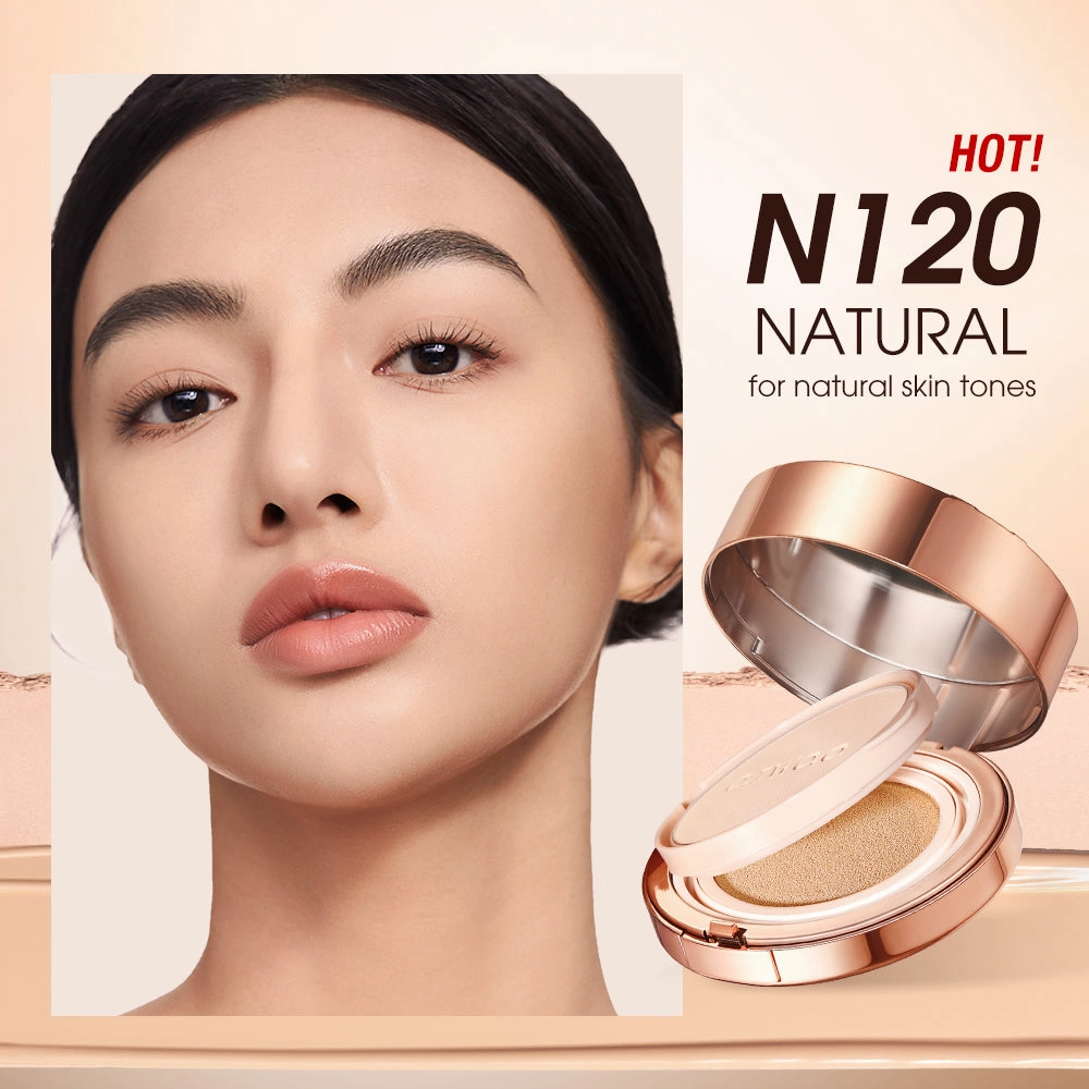 O.TWO.O 2024 New Arrival Full Coverage Cream Foundation 2-in-1 Setting Powder BB Cushion High Quality