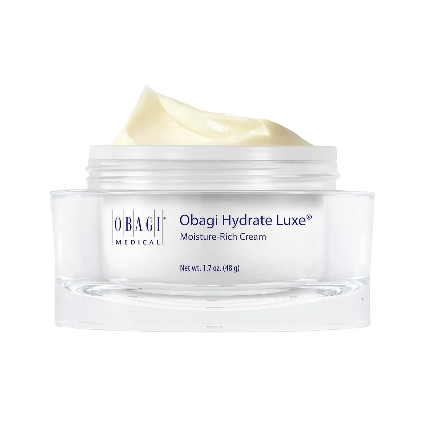 Obagi Hydrate Luxe Ultra-Rich Moisturizer – Non-Comedogenic with Tara Seed Extract and Biomimetic Peptides – Night Face Cream for Dry, Sensitive, or Aging Skin