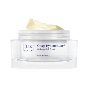 Obagi Hydrate Luxe Ultra-Rich Moisturizer – Non-Comedogenic with Tara Seed Extract and Biomimetic Peptides – Night Face Cream for Dry, Sensitive, or Aging Skin