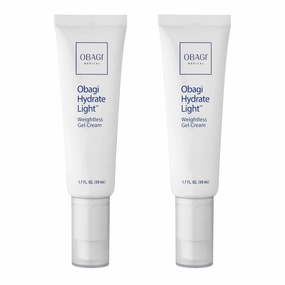 Obagi Hydrate Light Oil-Free Moisturizer – Fast-Absorbing, Lightweight Gel for Acne-Prone Skin – Non-Comedogenic, Hypoallergenic with Soothing Niacinamide, Glycerin & Ceramides for 24-Hour Hydration