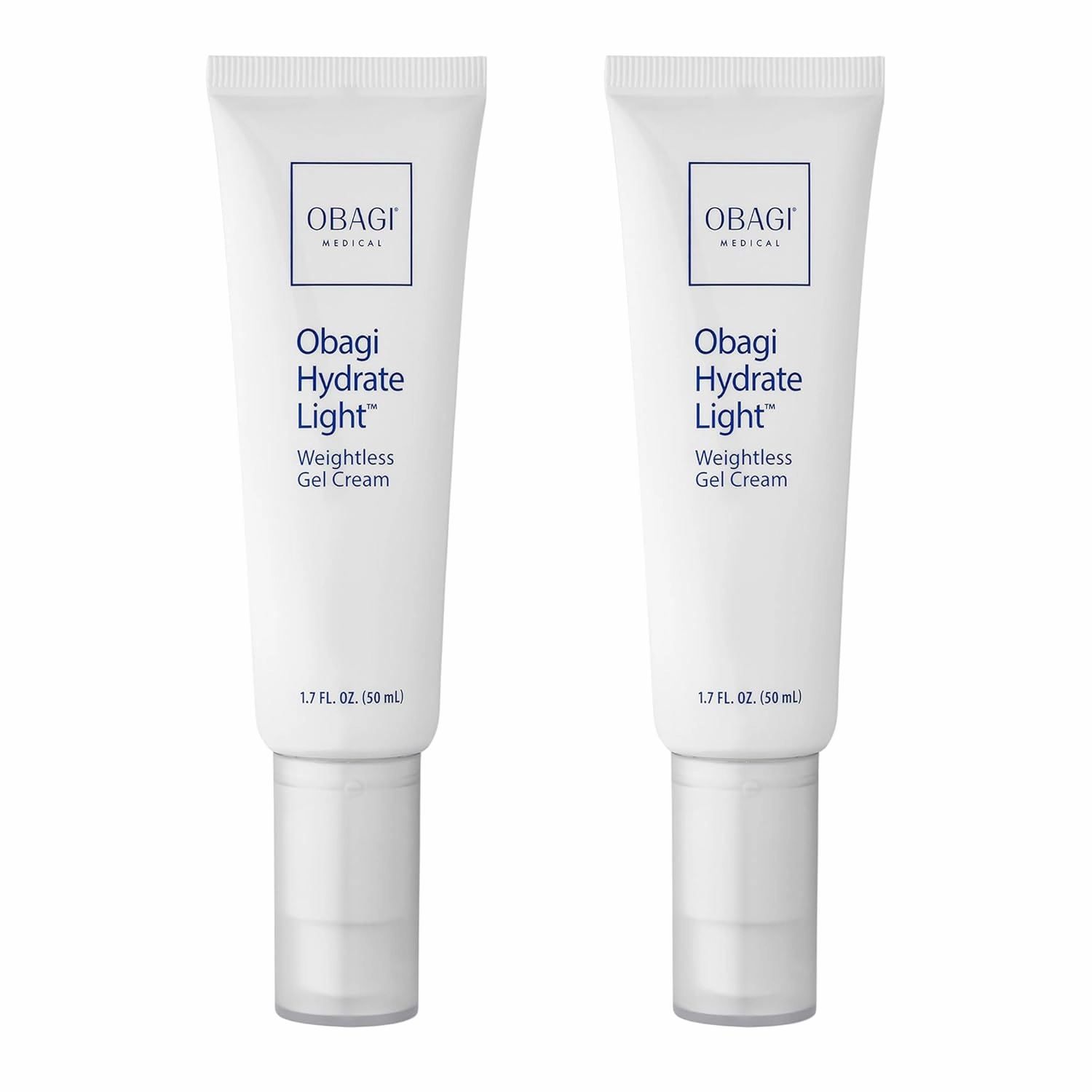 Obagi Hydrate Light Oil-Free Moisturizer – Fast-Absorbing, Lightweight Gel for Acne-Prone Skin – Non-Comedogenic, Hypoallergenic with Soothing Niacinamide, Glycerin & Ceramides for 24-Hour Hydration