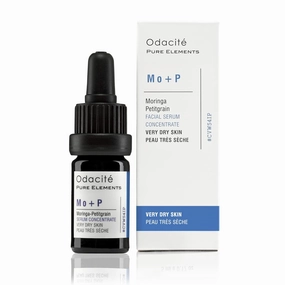 Odacité Hydrating Serum Concentrate with Moringa   Petitgrain - Serum for Very Dry Skin - Face Oil Concentrate for Moisturizing & Hydrating Dry Skin or Chapped & Cracked Skin - 0.17 fl. Oz