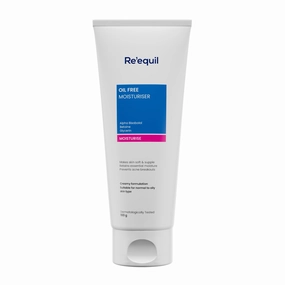 Oil Free Moisturiser | Lightweight Moisturizer For Face | Retains Essential Moisture | Prevents Acne Breakouts | Suitable For Normal, Oily & Combination Skin | 100G