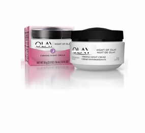 Ol~ay Skin Care Firming Night Cream Facial Moisturizer, 1.9 fl oz(Pack of 1)