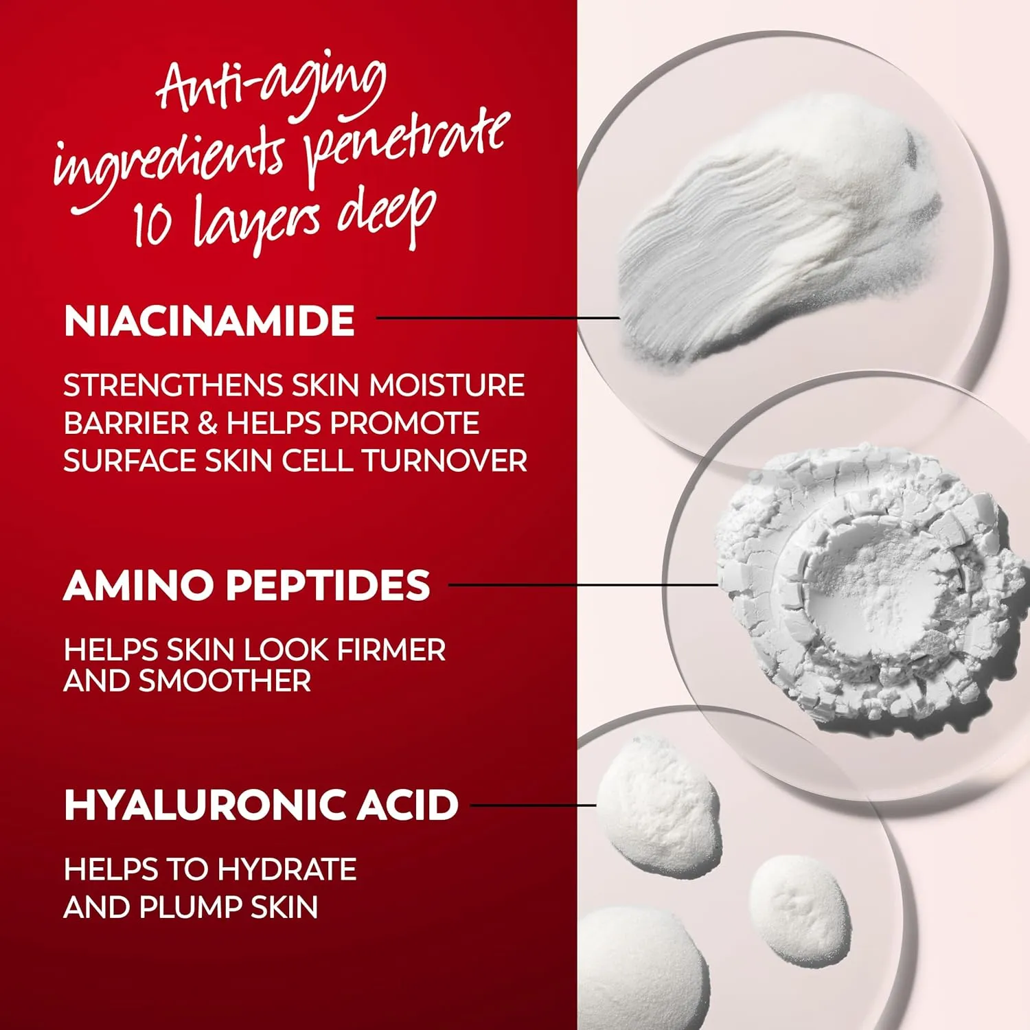 Olay Face Moisturizer, Regenerist Micro-Sculpting Cream for Women, Fragrance-Free - Hydrating, Anti-Aging, Anti-Wrinkle, Firming Skin Care - Hyaluronic Acid, Niacinamide, Amino Peptides, 1.7 Oz