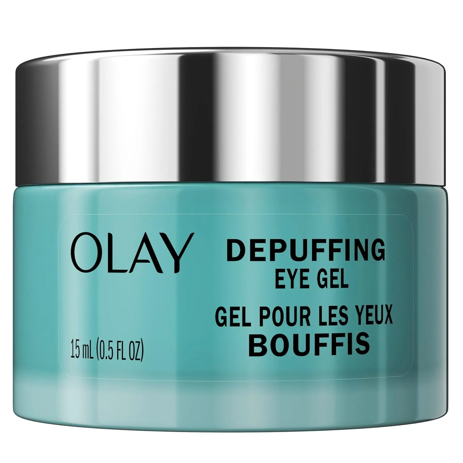Olay Hyaluronic   Peptide 24 Gel Eye Cream, Fragrance-Free, 0.5oz (15 mL)