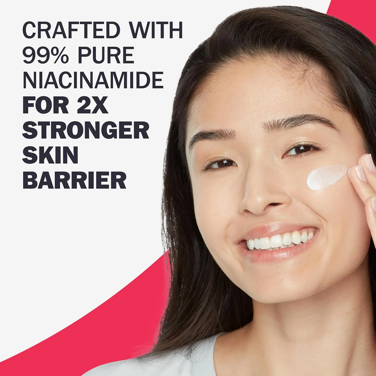 Olay Niacinamide Face Moisturizer, Firming Cream for Women, Non-Greasy - Anti-Wrinkle, Anti-Aging, Hydrating, Renewing, Stronger Skin Barrier, Smooths - Peptides, 1.7 Oz