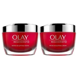 Olay Regenerist Plus Micro Sculpting Cream, 1.7 Ounce (Pack of 2)